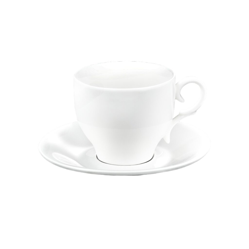 Кофейный набор фарфор, 2 предмета, на 1 персону, 90 мл, Wilmax, WL-993103 / AB