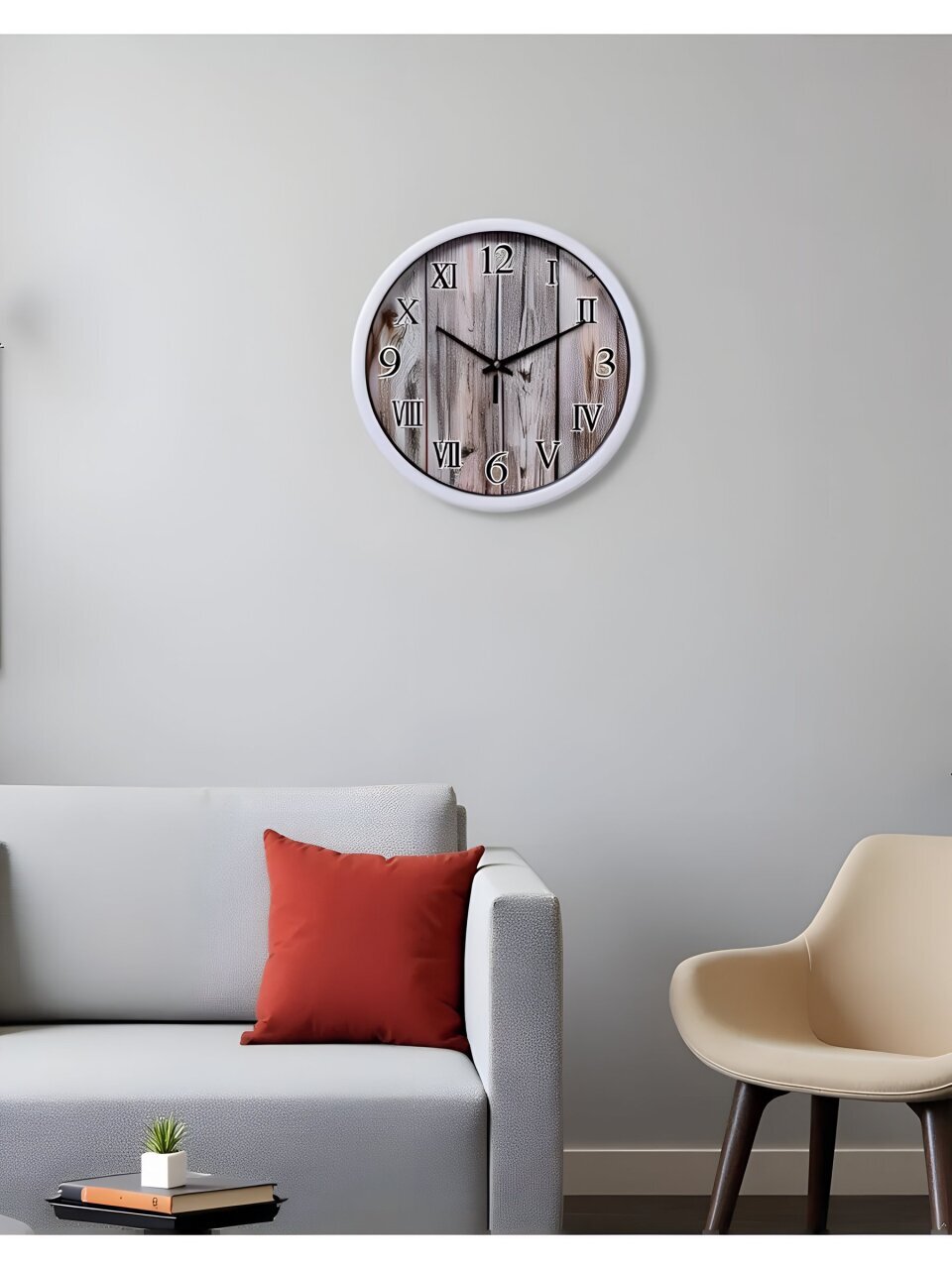 Часы настенные, 25 см, Дерево, Y4-3350