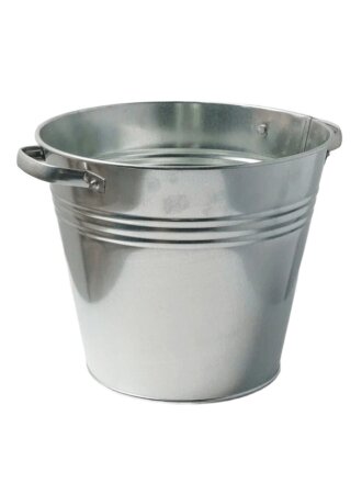 Бак сталь, 15 л, с крышкой и решеткой, Шуйская посуда