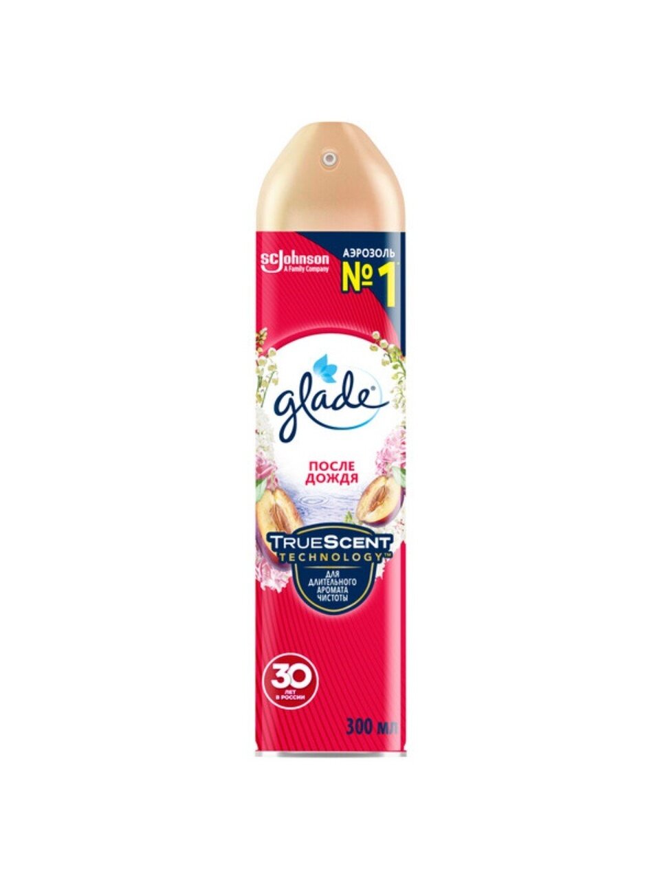 Освежитель воздуха Glade, 300 мл, После дождя, 650873