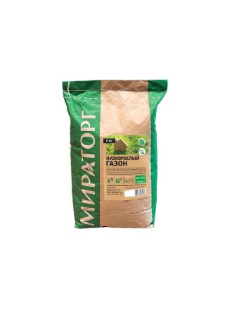 Семена Газон, Низкорослый газон, 5 кг, мешок, Мираторг