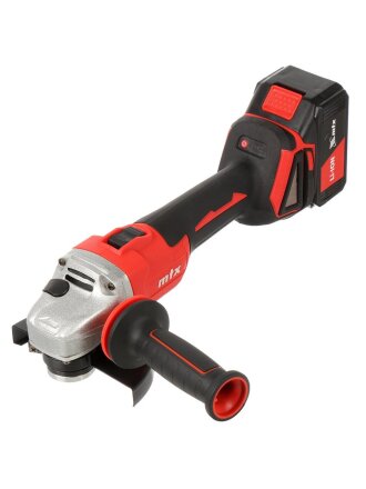 Угловая шлифовальная машина аккумуляторная, MTX, AGB-BL-20-125, 125 мм, 27080