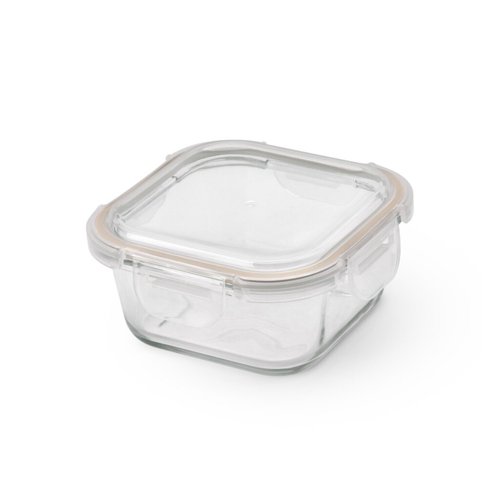 Контейнер пищевой стекло, 0.52 л, квадратный, с крышкой, Atmosphere, Nordic, AT-K3131 контейнер пищевой пластик 27х11х7 5 см для яиц spe m zx22 25