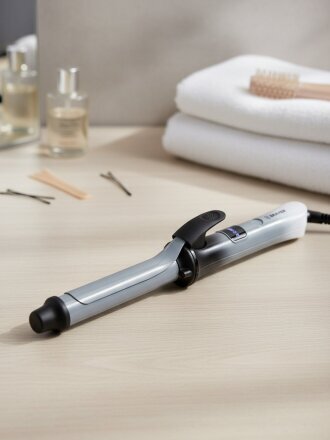 Щипцы Brayer, 3211BR, для моделирования, 50 Вт, керамическое покрытие, керамическое покрытие, 200 °, LED-дисплей, серые, BR3211