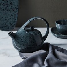 Чайник заварочный фарфор, 0.8 л, 21х13,5х15 см, Ivlev Chef, Оникс, 816-342