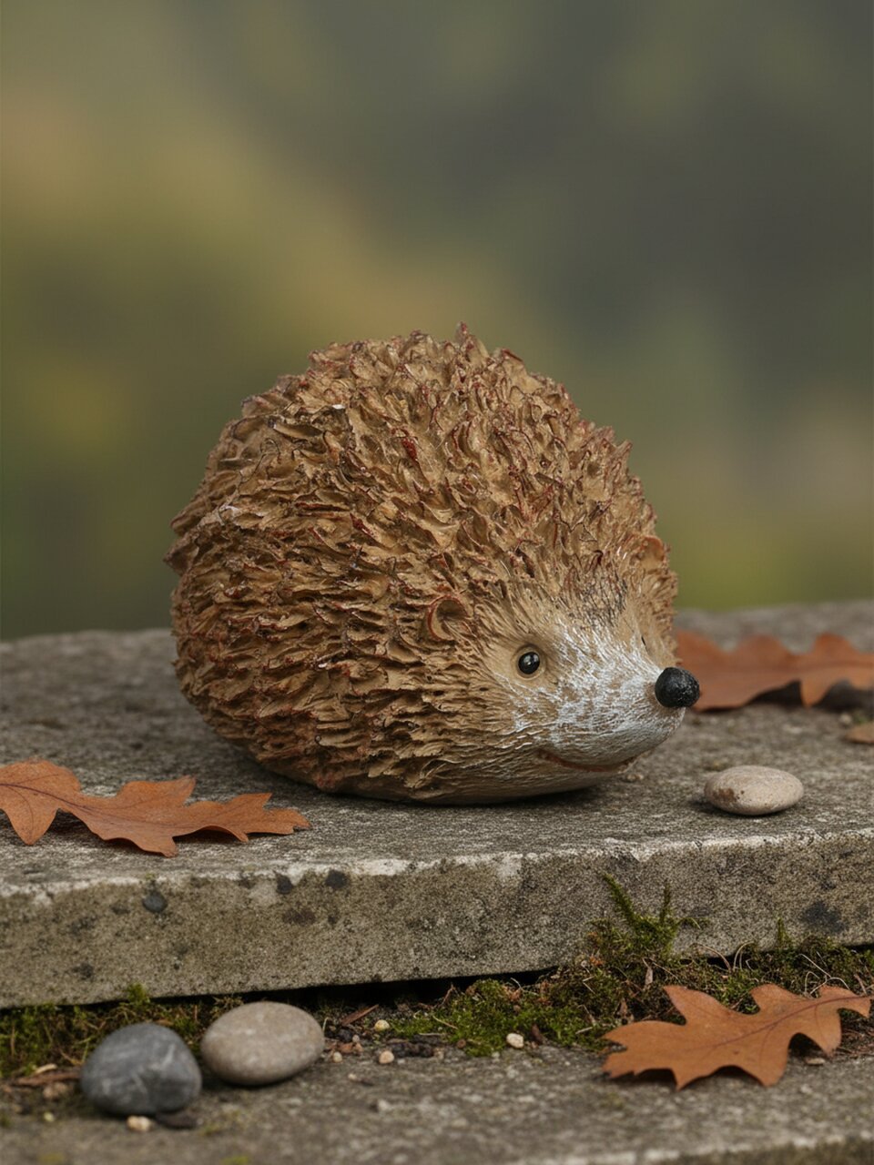 Фигурка садовая декоративная Ежик, 21х13х11 см, полистоун, Y4-11212