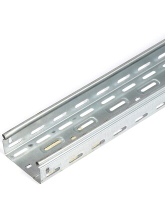 Лоток перфорированный, 100х50х3000 мм, L300