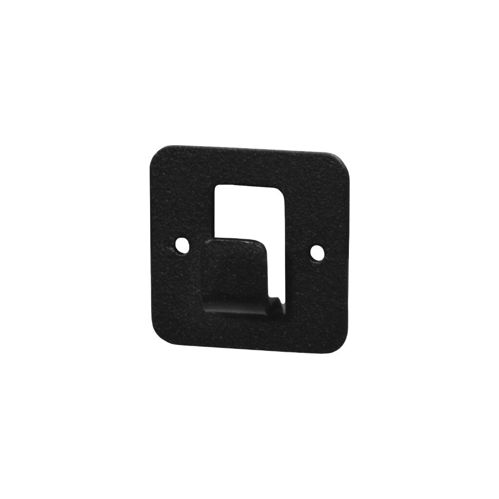 Крючок настенный 4х4 см, BUTLER, 011.18, 115654, черный металлические настенные крючки для полотенец haiba