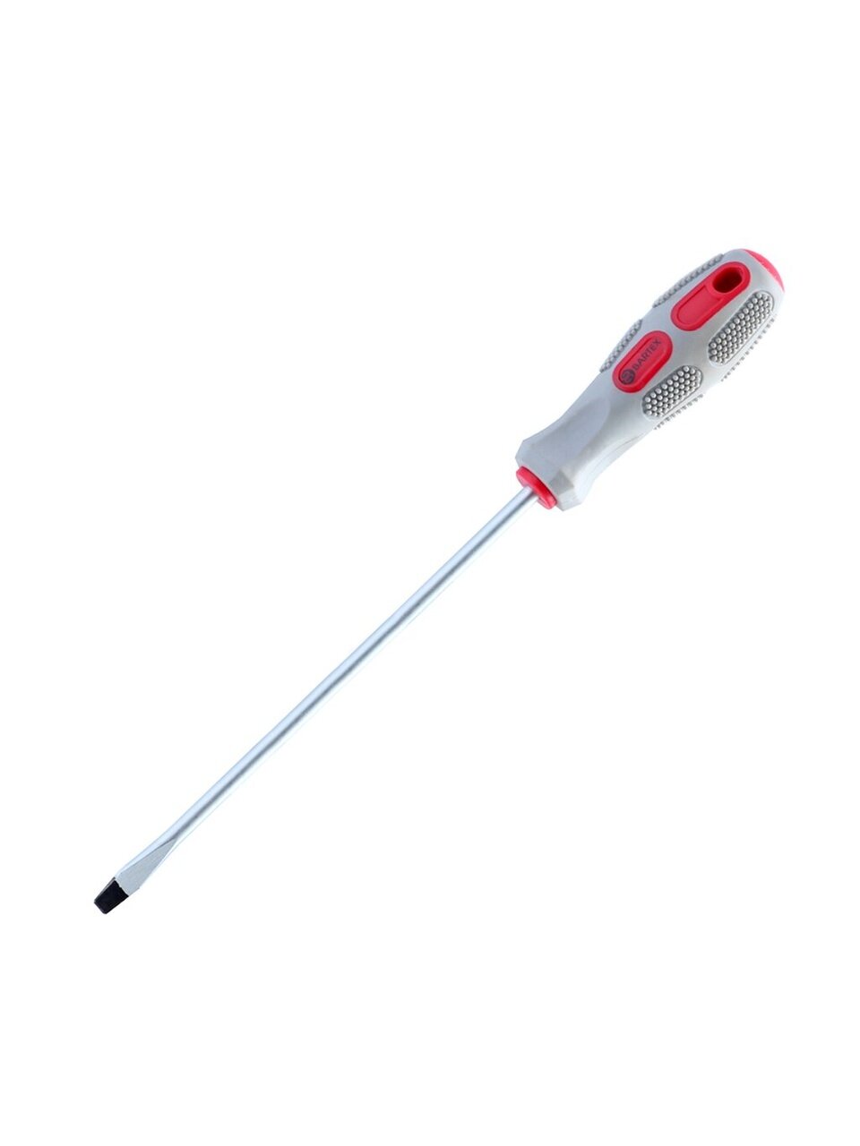 Отвертка плоская, Bartex, SL6, 6х200 мм, антискользящая двухкомпонентная, CrV сталь, K0029N