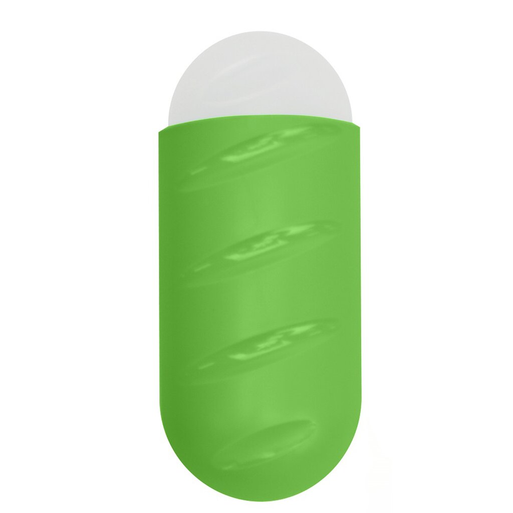 Контейнер пищевой пластик, 0.4 л, 25 см, зеленый, Wowbottles, КК3081