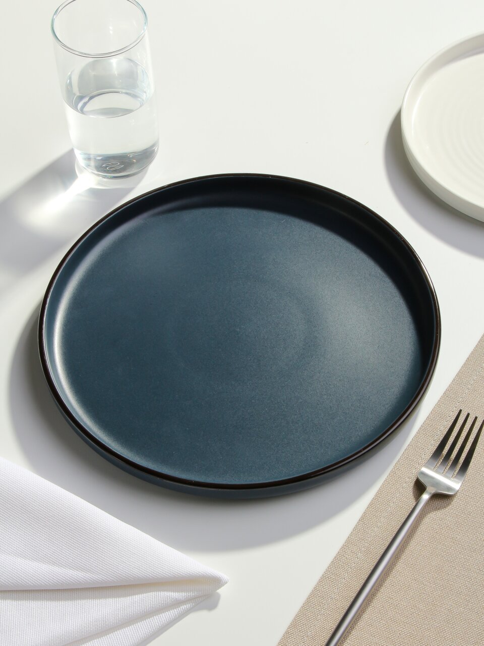 Тарелка обеденная, керамика, 27.3 см, круглая, Sky, Apollo, SKY-27