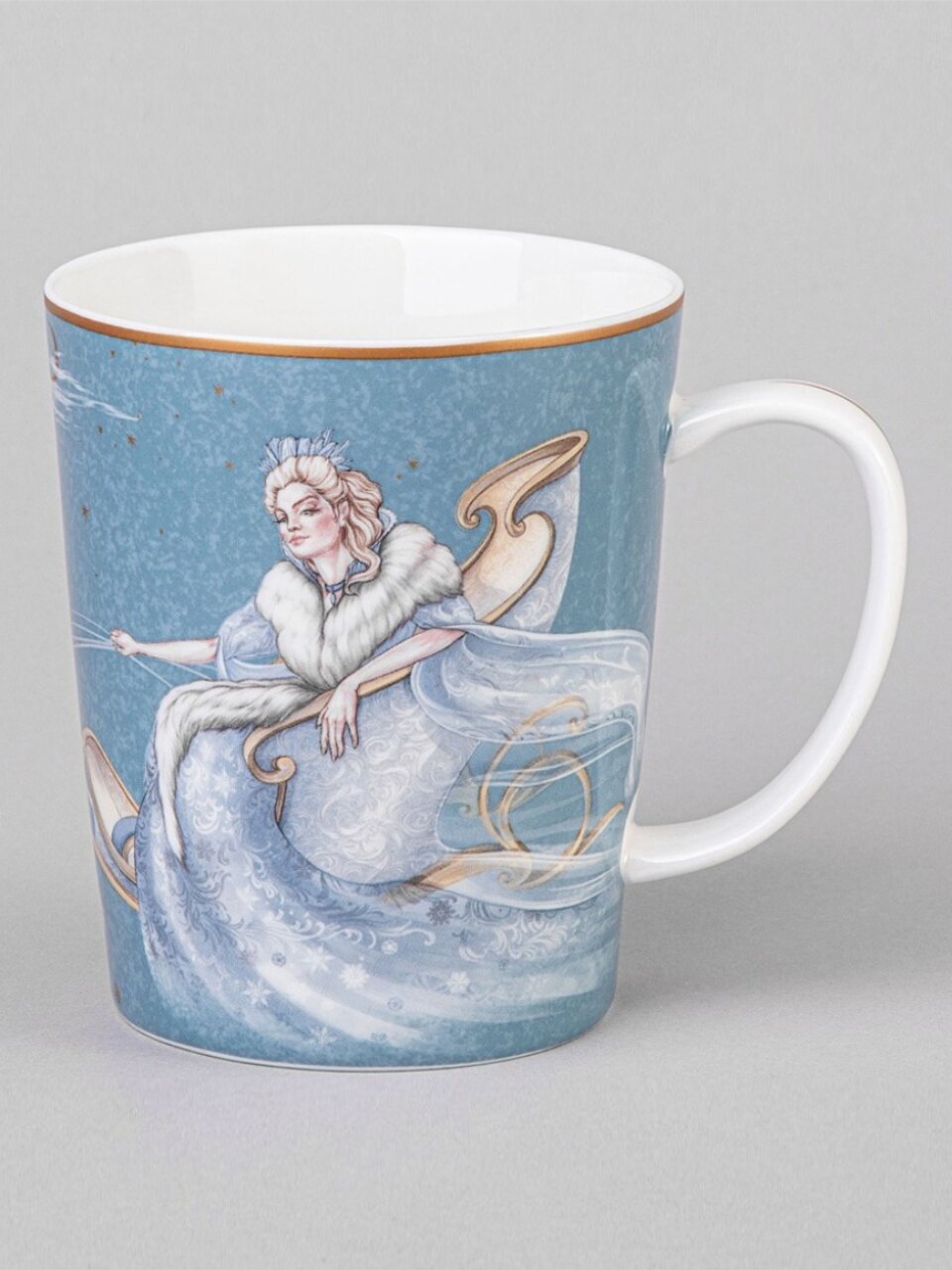 Кружка фарфор, 400 мл, Снежная королева, Lefard, 590-619