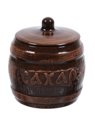 Сахарница 1200 мл, керамика, Борисовская керамика, Старина, СТР00000315