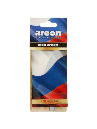Ароматизатор в машину подвесной, сухой, Areon, Mon Areon Флаг РФ Летняя мечта, 704-043-346