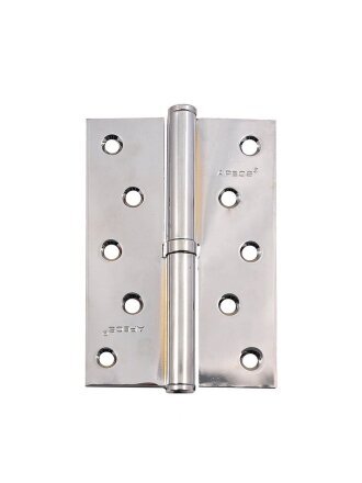 Петля врезная для деревянных дверей, Apecs, 120х80х3 мм, правая, B-Steel-CRR, 13718, с подшипником, хром