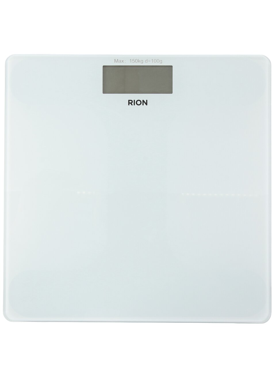 Весы напольные электронные, Rion, белый, стекло, до 180 кг