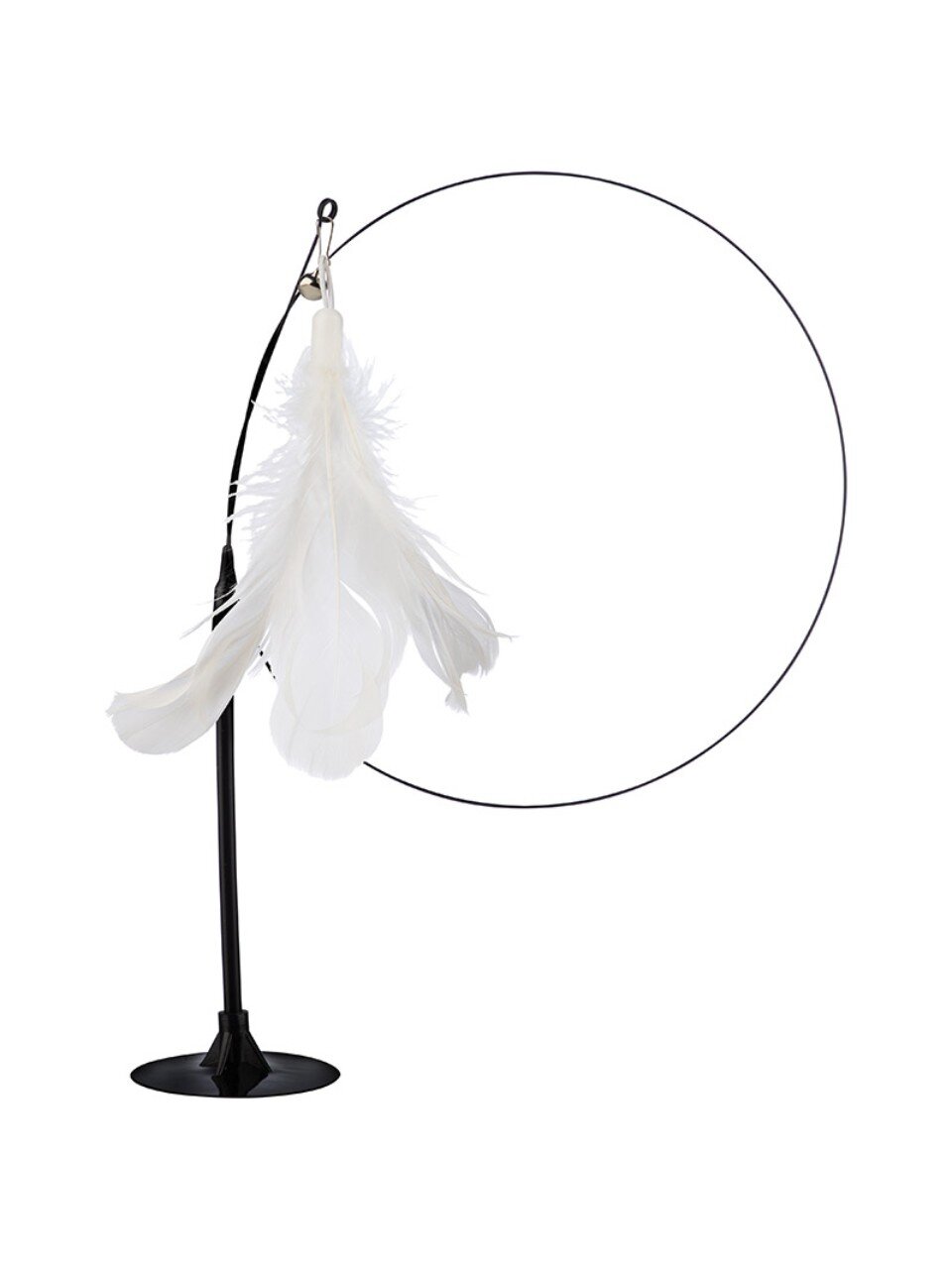 Игрушка для кошек, дразнилка, с присоской, интерактивная, Рыжий кот