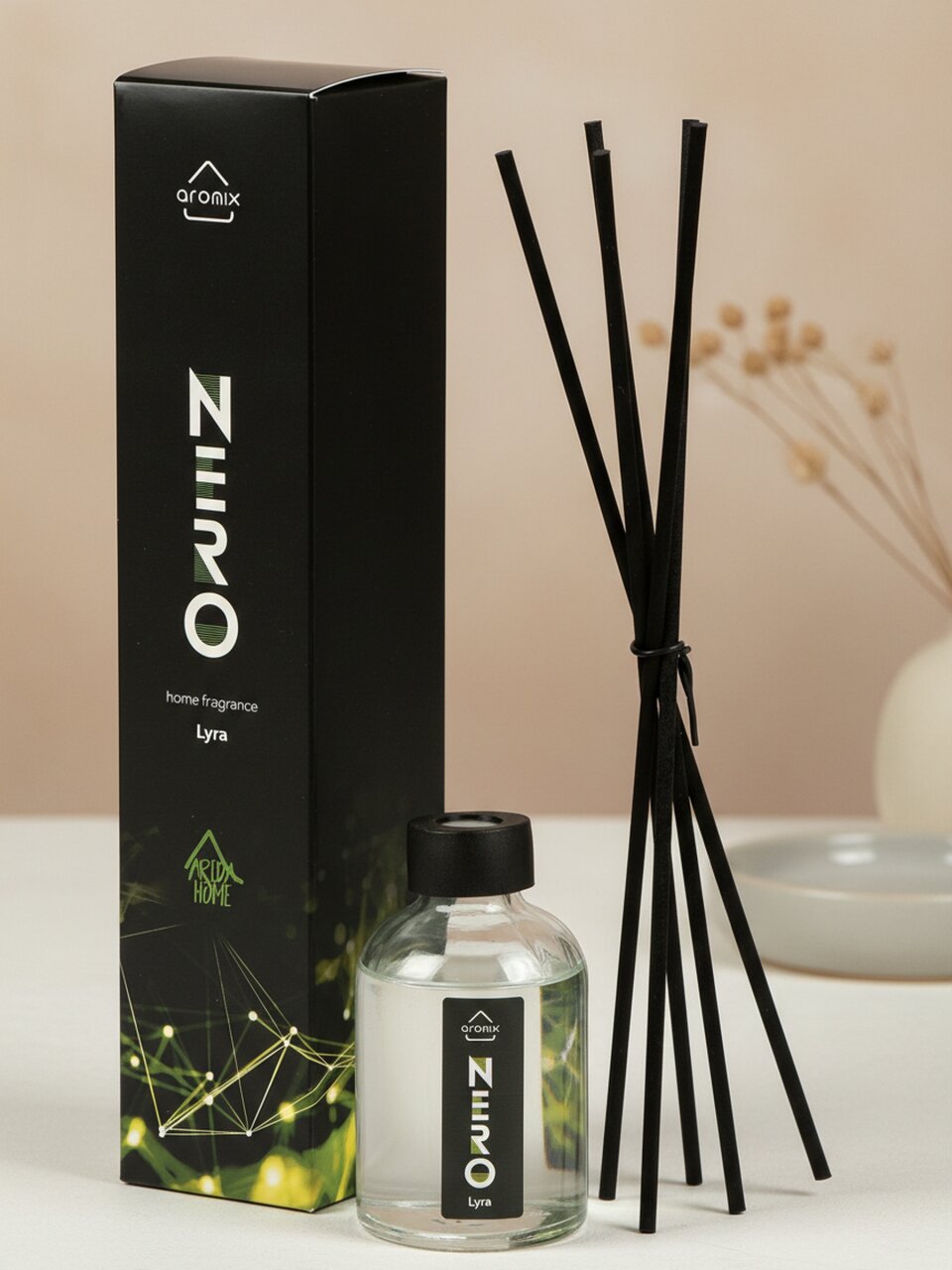 Аромадиффузор Arida Home, 50 мл, Nero Lyra, АР 100-820
