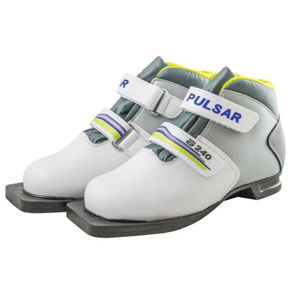 Лыжные ботинки А240 Jr White, размер 30, крепление: 75мм, Atemi, 00-00000127
