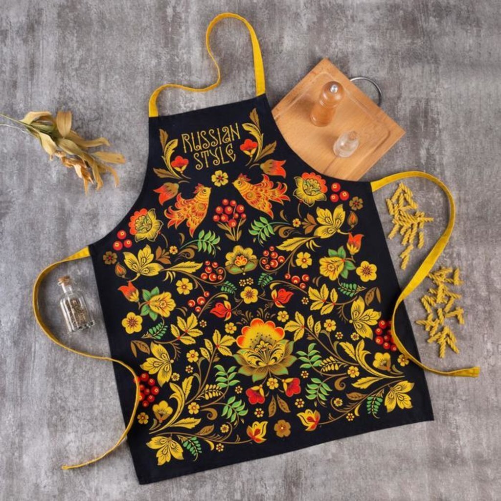 Фартук «Этель» Russian style вид2 60х70см, 100% хл, саржа 190 г/м2, 5423034