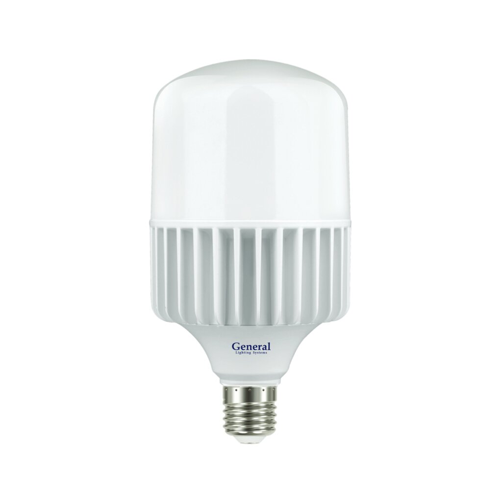 Лампа светодиодная E27, 100 Вт, 230 В, 6500 К, свет холодный белый, General Lighting Systems, GLDEN-HPL, высокомощная, 694300 выключатель luazon lighting екб 10 а 1 клавиша белый