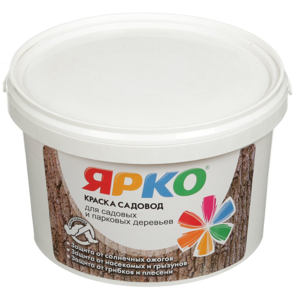 Побелка садовая для деревьев краска, 3 кг, Ярославские Краски