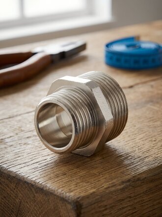 Бочонок 1/2''х1'', никель, индивидуальная упаковка, RTP