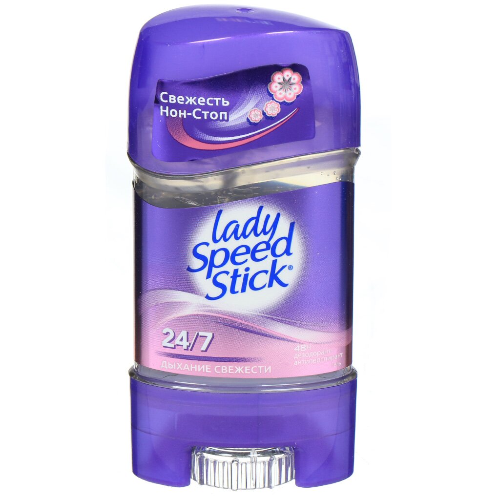 Дезодорант-гель Lady Speed Stick Дыхание свежести для женщин, 65 г