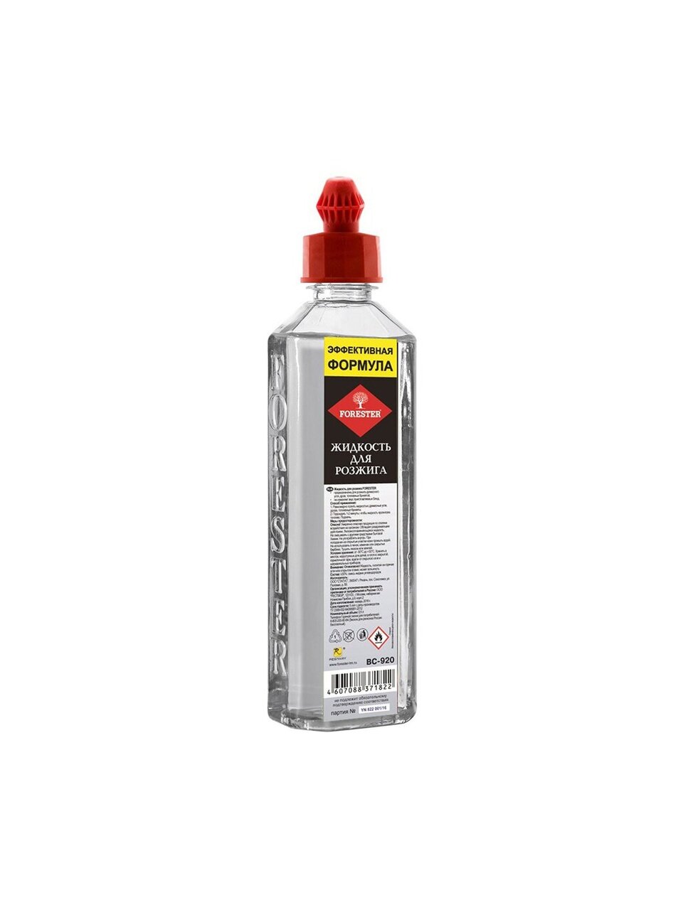 Жидкость для розжига 0.5 л, парафин, Forester, BC-920