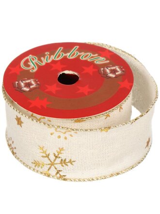 Лента декоративная текстиль, 270х4 см, микс, SYSDA-5523196