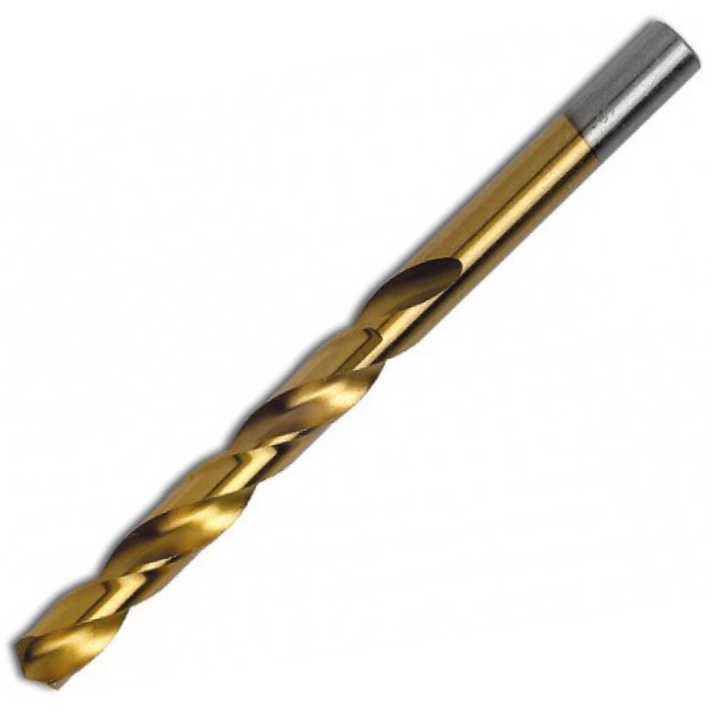 Сверло по металлу, с титановым покрытием, Haisser, диаметр 4.3 мм, HS111028 ножницы по металлу пряморежущие 250 мм bartex 1227009
