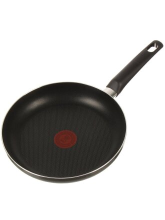 Сковорода алюминий, 24 см, антипригарное покрытие, Tefal, Easy Plus, 042 37 124