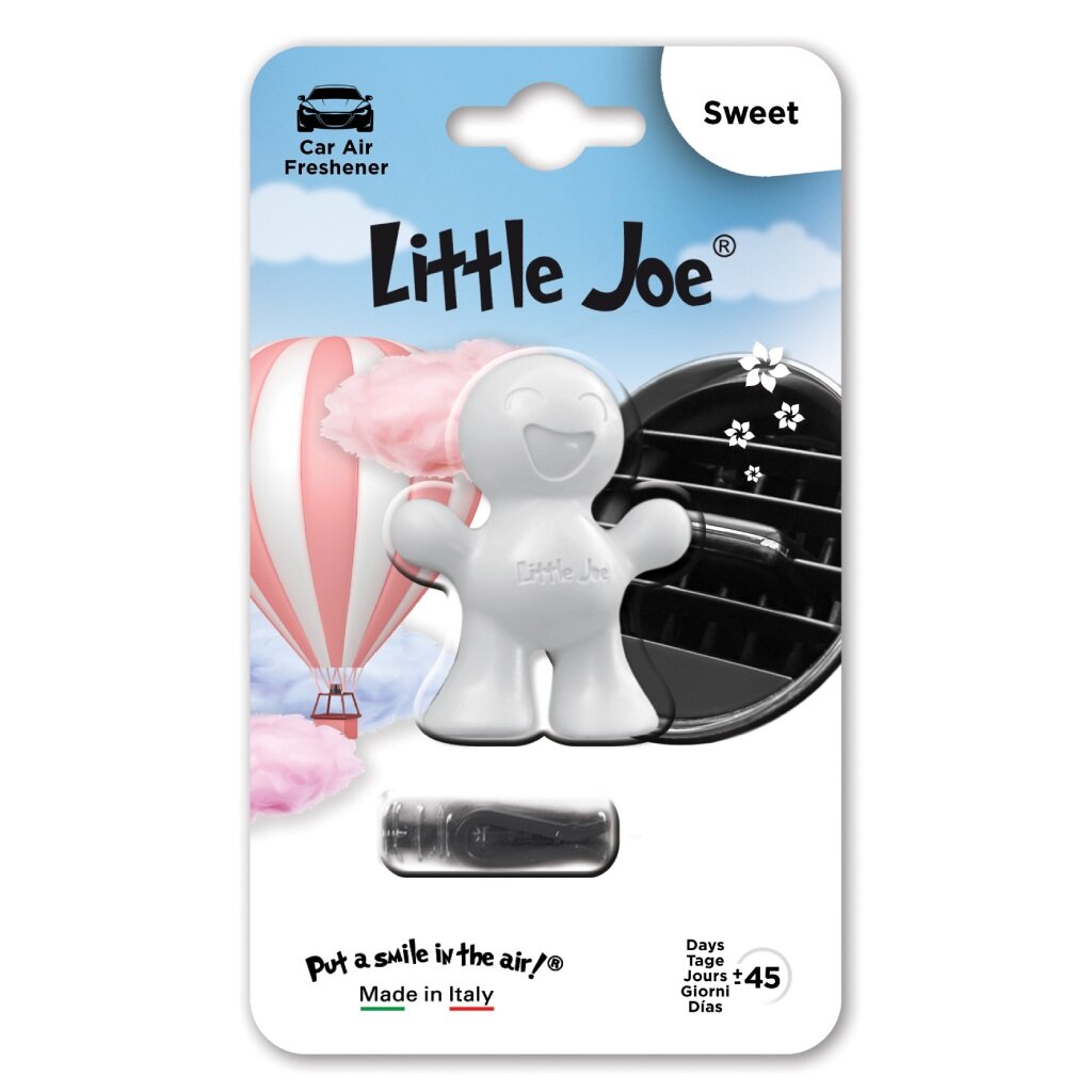 Ароматизатор в машину на дефлектор сухой 3D Little Joe Сладость EF0220 286₽