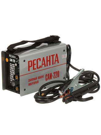 Сварочный аппарат инверторный, Ресанта, САИ-220, 7.2 кВт, 220 А, электрод
