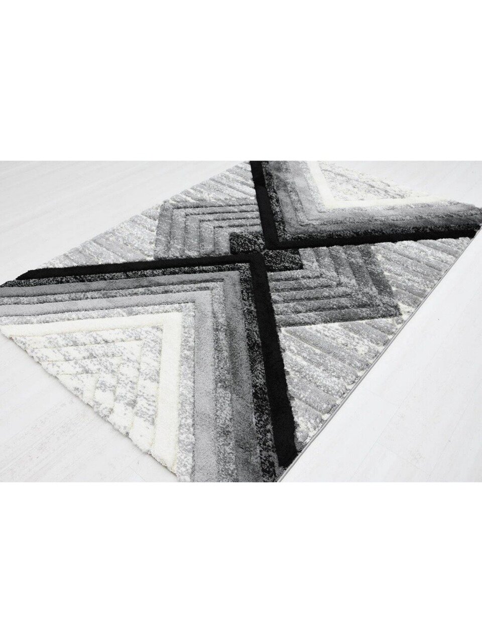 Ковер интерьерный 2х3 м, Silvano, Messi, прямоугольный, цв. L.Grey/L.Grey, 0A302A