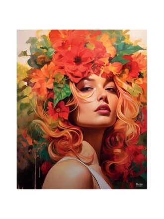 Цветочный портрет