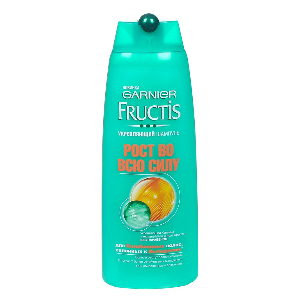 Шампунь Fructis, Рост во всю силу, против выпадения волос, 250 мл