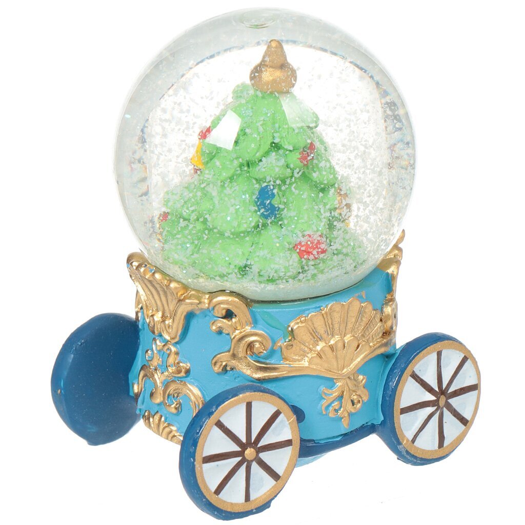 Фигурка декоративная Шар водяной со снегом 75935, 5х5х8 см