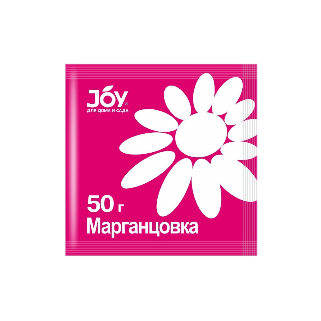 Фунгицид Марганцовка для обеззараживания почвы 50 г порошок минерал Joy 139₽