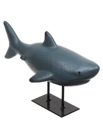 Фигурка декоративная керамика, Акула, 33х15х20 см, Y4-5182