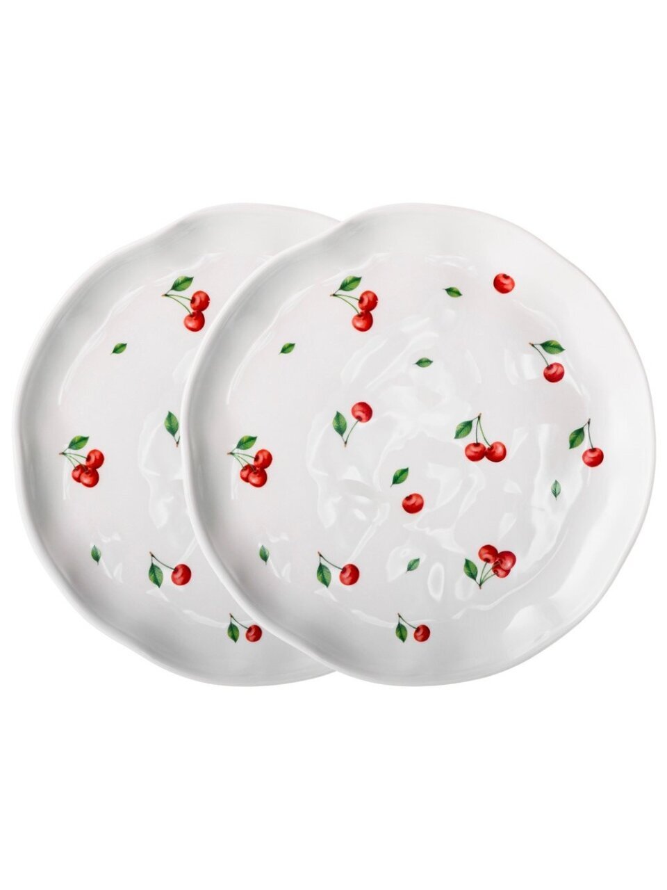 Набор тарелок закусочный, керам, 2 шт, 21.5 см, кругл, CHERRY, Lefard, 358-2344