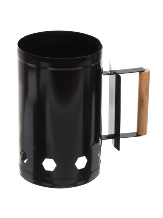 Стартер угольный для розжига 27.5х16.5см цилиндр, железо, Y9-280