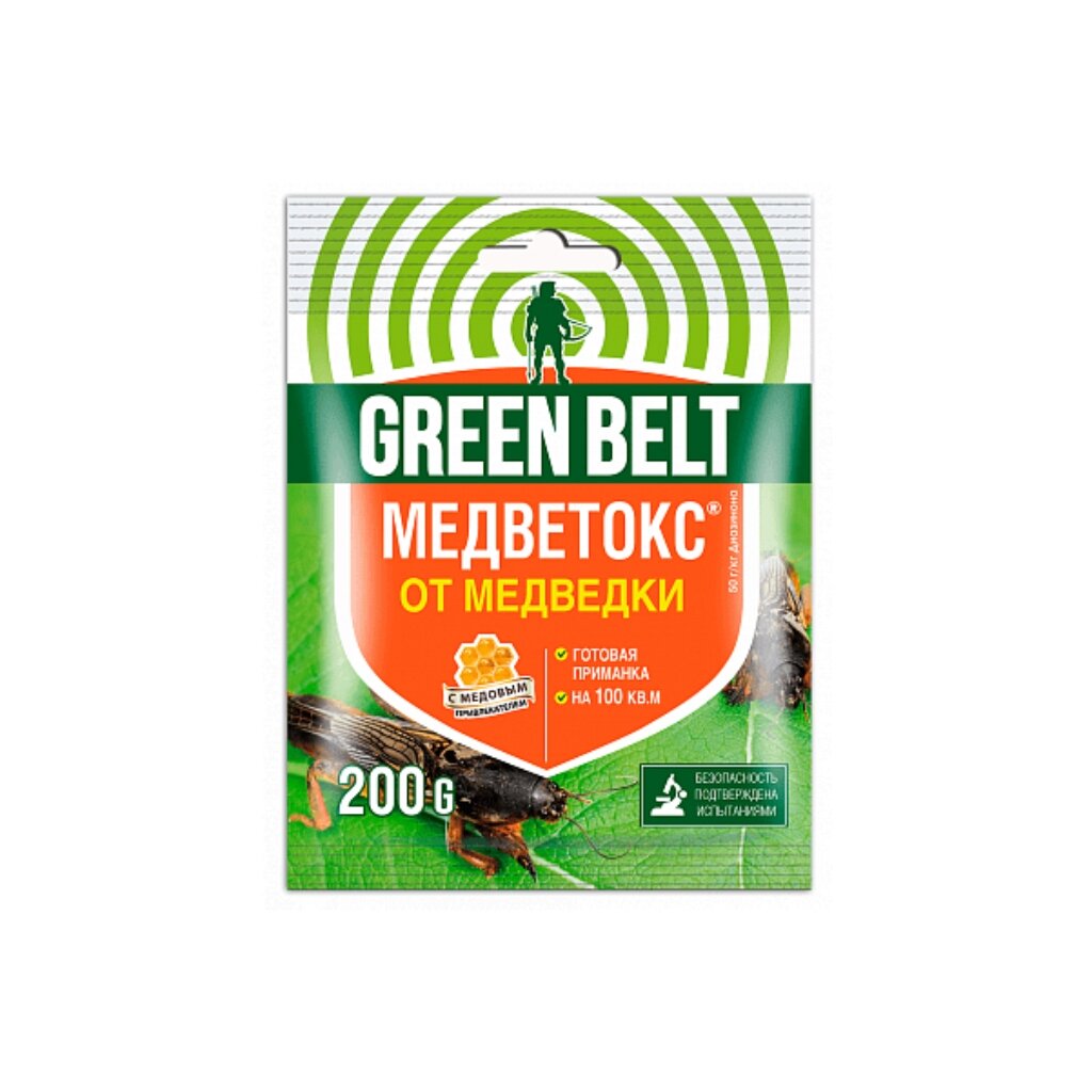Инсектицид Медветокс, от медведки, гранулы, 200 г, Green Belt
