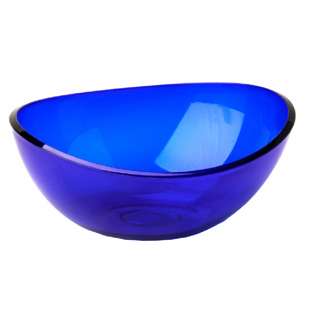 Салатник пластмассовый, 700 мл, Кристалл М 1350 синий Idea