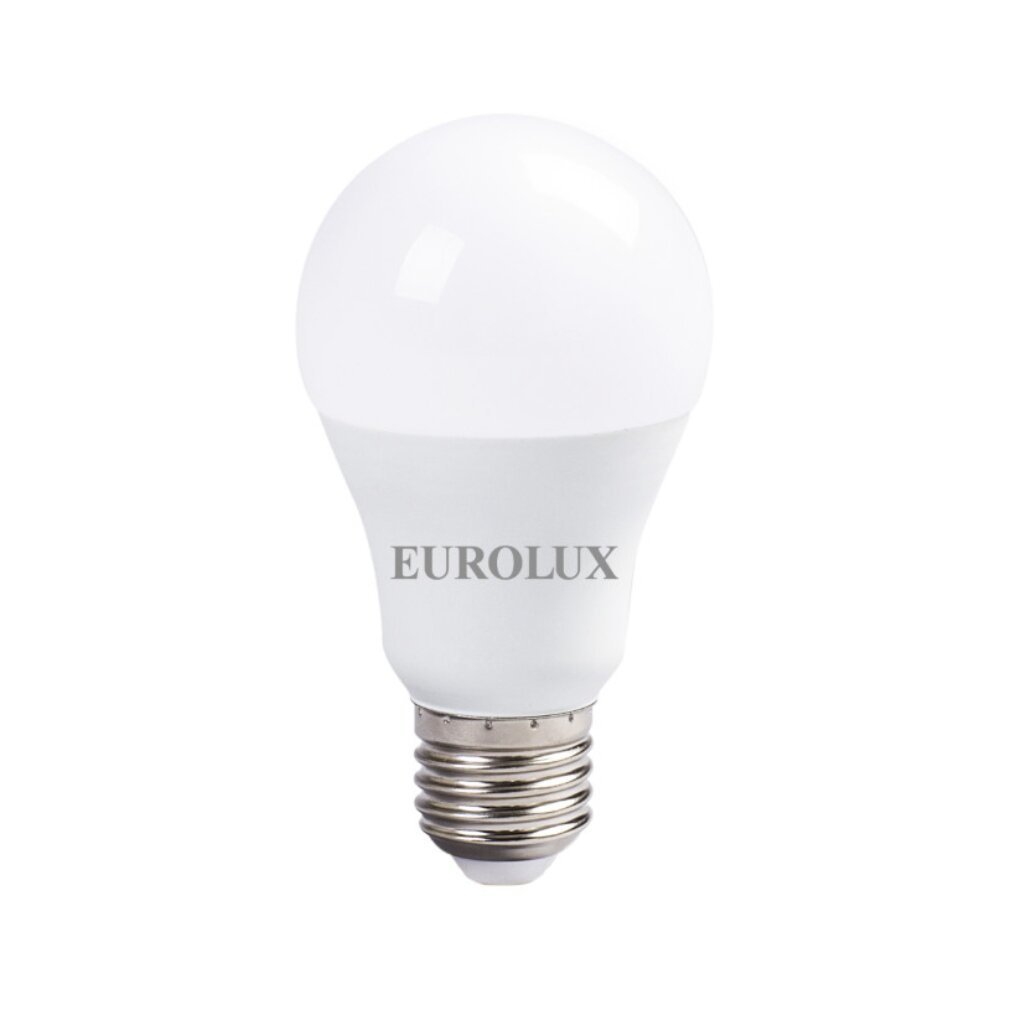 Лампа светодиодная E27, 15 Вт, 130 Вт, 220-240 В, груша, 4000 К, свет нейтральный белый, Eurolux