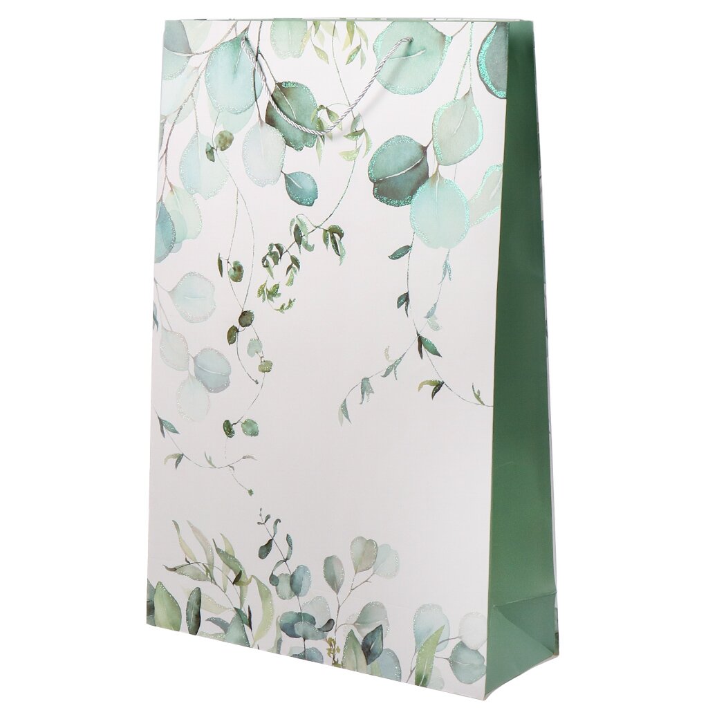 Пакет подарочный бумага, 74х17х49 см, Цветы, Y4-6685