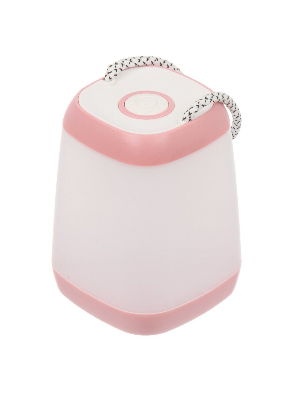 Фонарь кемпинговый, металл, пластик, розовый, 3 режима, 5 Вт, STX001-2