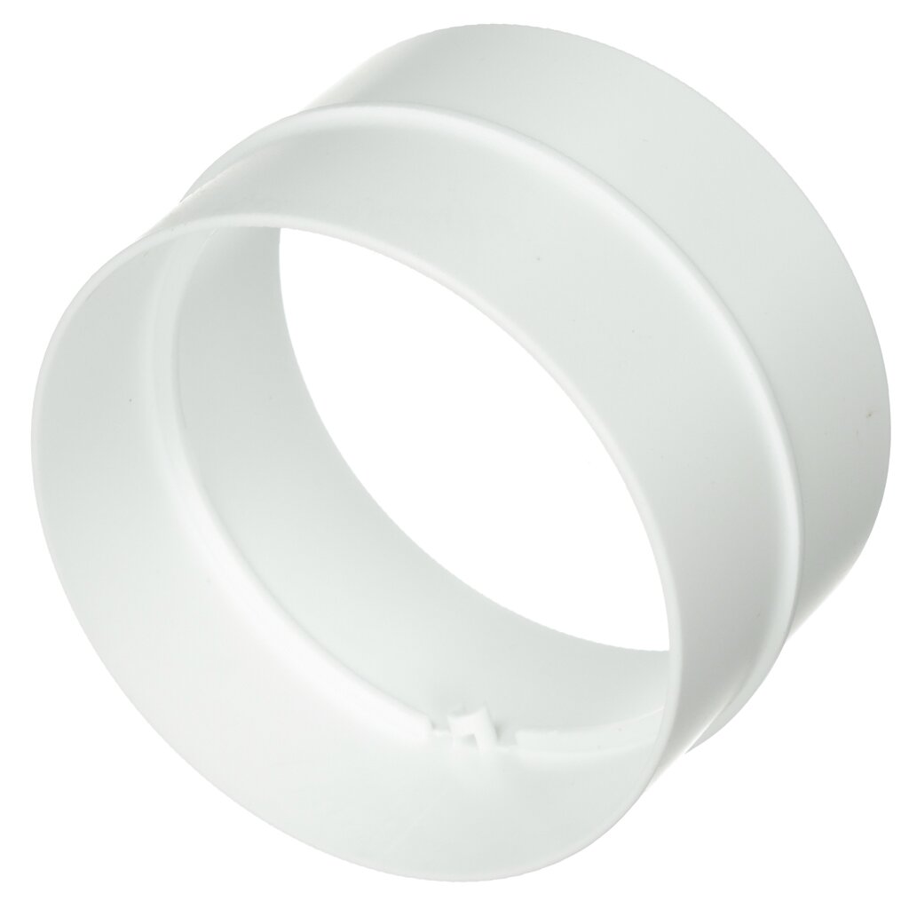 Соединитель вентиляционный пластик, установочный диаметр 100 мм, круглый, Event, 100СКП диффузор вентиляционный equation d 100 мм пластик белый