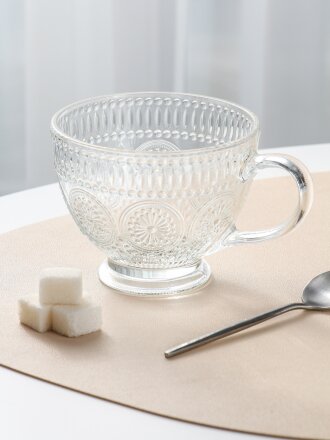 Кружка стекло, 420 мл, Millimi, 806-197