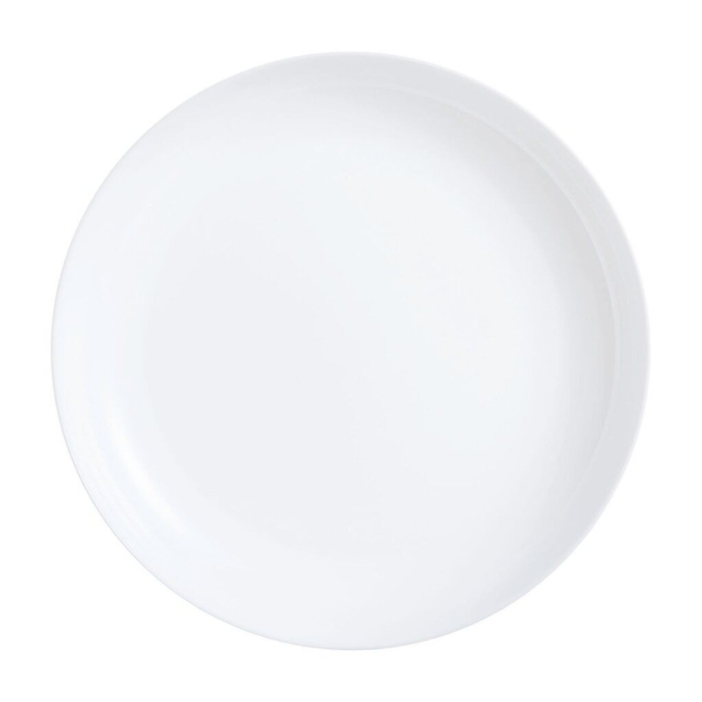 Блюдо стеклокерамика, круглое, 17 см, белое, Friends Time, Luminarc, P6280 блюдо для хлеба opal декор платиновые пластинки 33 см
